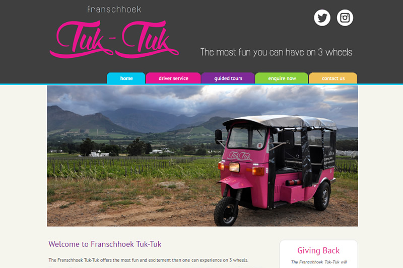 Franschhoek Tuk-Tuk